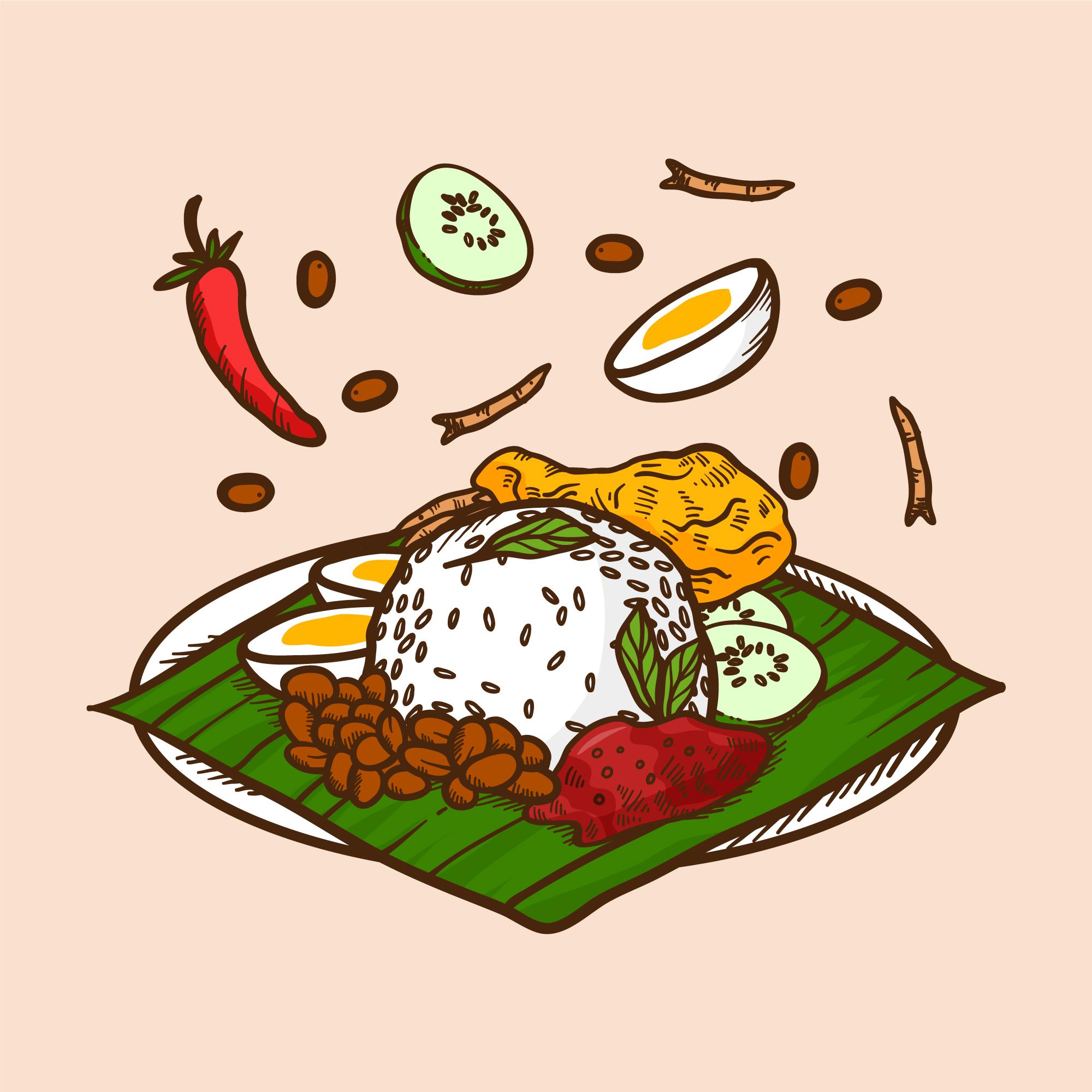 Nasi Kotak Ayam Bakar